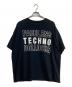 is-ness（イズネス）の古着「isness music プリントTシャツ」｜ブラック