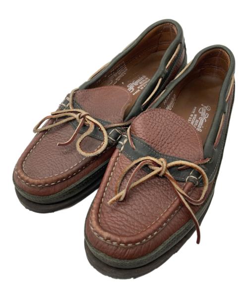 RUSSELL MOCCASIN（ラッセルモカシン）RUSSELL MOCCASIN (ラッセルモカシン) デッキシューズ ブラウン サイズ:10の古着・服飾アイテム