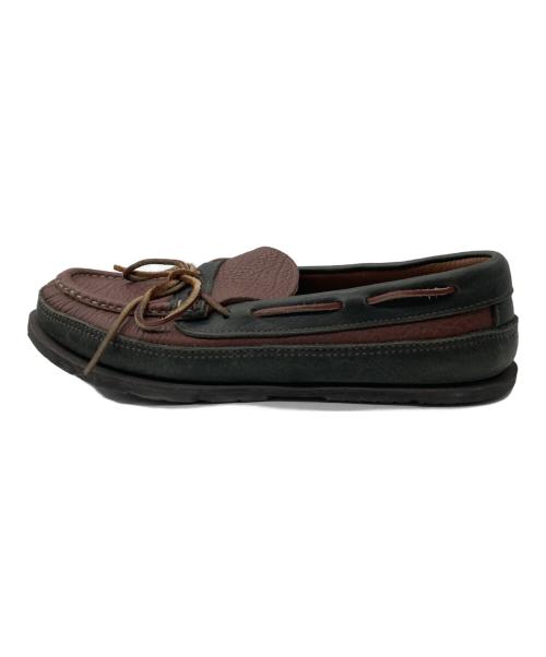 RUSSELL MOCCASIN（ラッセルモカシン）RUSSELL MOCCASIN (ラッセルモカシン) デッキシューズ ブラウン サイズ:10の古着・服飾アイテム