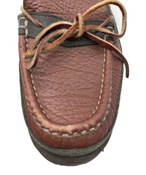 RUSSELL MOCCASIN（ラッセルモカシン）RUSSELL MOCCASIN (ラッセルモカシン) デッキシューズ ブラウン サイズ:10の古着・服飾アイテム