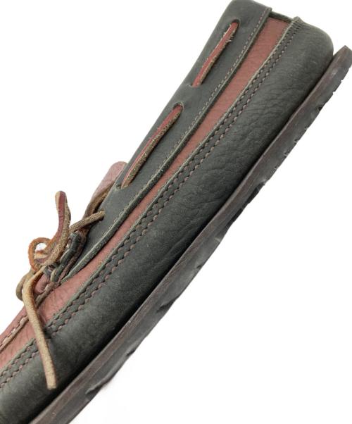 RUSSELL MOCCASIN（ラッセルモカシン）RUSSELL MOCCASIN (ラッセルモカシン) デッキシューズ ブラウン サイズ:10の古着・服飾アイテム