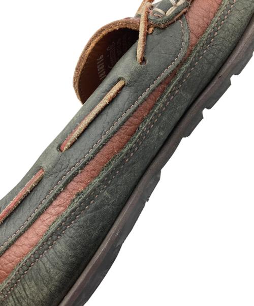 RUSSELL MOCCASIN（ラッセルモカシン）RUSSELL MOCCASIN (ラッセルモカシン) デッキシューズ ブラウン サイズ:10の古着・服飾アイテム