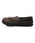RUSSELL MOCCASIN (ラッセルモカシン) デッキシューズ ブラウン サイズ:10：10000円