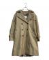Aquascutum（アクアスキュータム）の古着「ライナー付トレンチコート」｜ベージュ