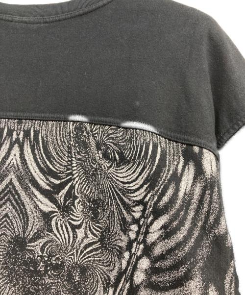 MARCELO BURLON（マルセロバーロン）MARCELO BURLON (マルセロバーロン) カットソーワンピース ブラック サイズ:sの古着・服飾アイテム