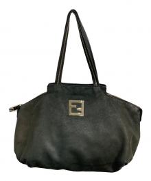FENDI（フェンディ）の古着「ランポレザートートバッグ」｜グレー