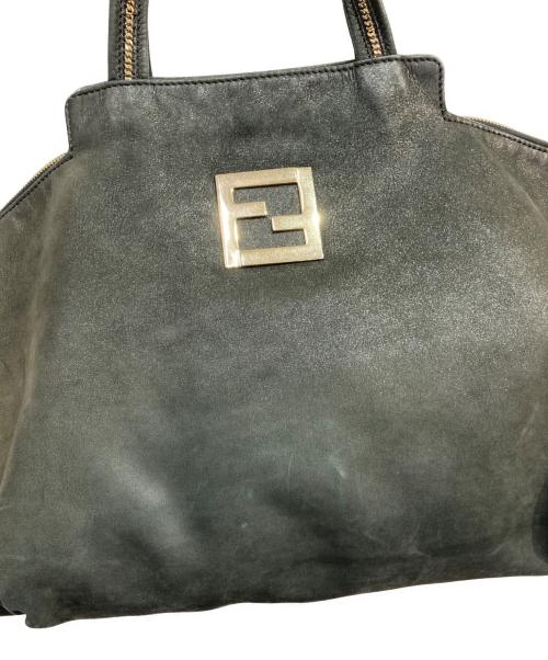 FENDI（フェンディ）FENDI (フェンディ) ランポレザートートバッグ グレーの古着・服飾アイテム