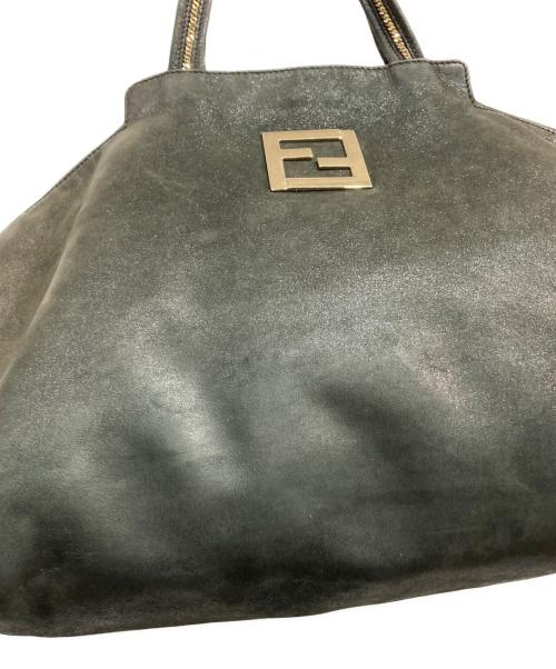 FENDI（フェンディ）FENDI (フェンディ) ランポレザートートバッグ グレーの古着・服飾アイテム