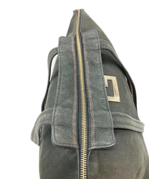 FENDI（フェンディ）FENDI (フェンディ) ランポレザートートバッグ グレーの古着・服飾アイテム