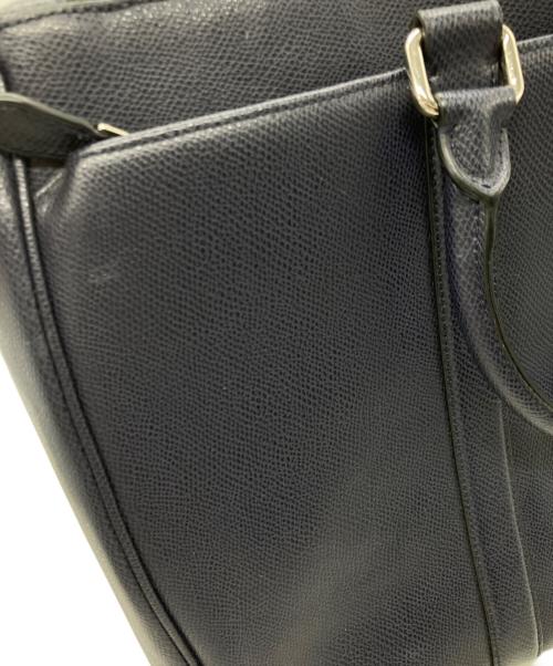 COACH（コーチ）COACH (コーチ) メトロポリタンレザートートバッグ ネイビーの古着・服飾アイテム