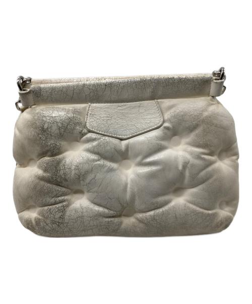 Maison Margiela（メゾンマルジェラ）Maison Margiela (メゾンマルジェラ) Glam Slamショルダーバッグ ホワイトの古着・服飾アイテム