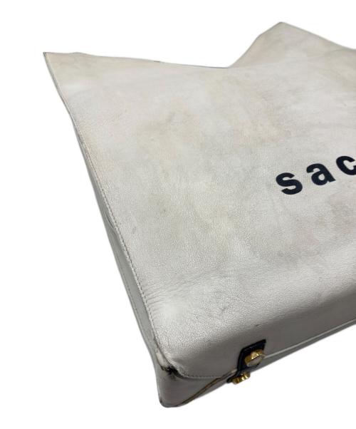 sacai（サカイ）sacai (サカイ) New Shopper Bag ホワイトの古着・服飾アイテム