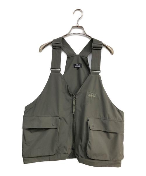 Abu Garcia（アブガルシア）Abu Garcia (アブガルシア) ナイロンベスト カーキ サイズ:Freeの古着・服飾アイテム