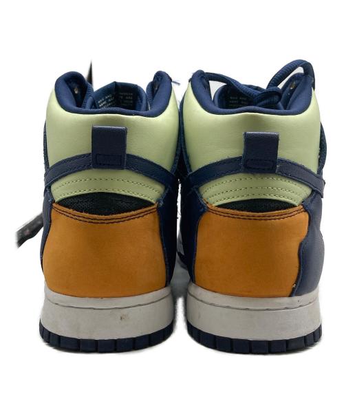 NIKE（ナイキ）NIKE (ナイキ) WMNS DUNK HIGH LX グリーン×ネイビー サイズ:28cmの古着・服飾アイテム