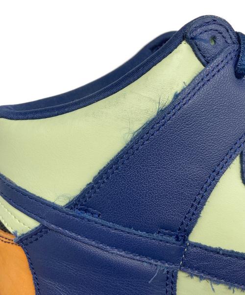 NIKE（ナイキ）NIKE (ナイキ) WMNS DUNK HIGH LX グリーン×ネイビー サイズ:28cmの古着・服飾アイテム