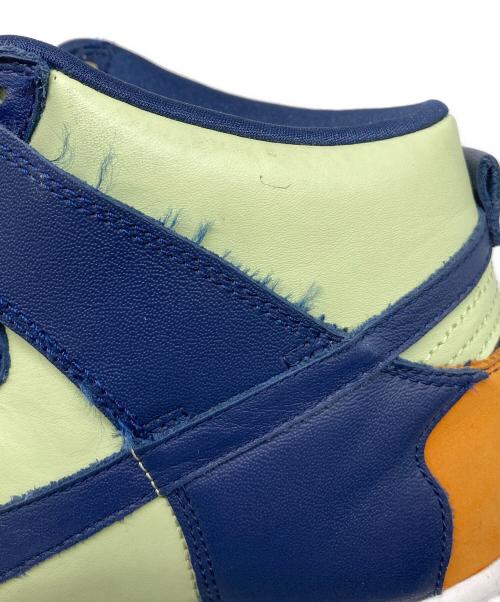 NIKE（ナイキ）NIKE (ナイキ) WMNS DUNK HIGH LX グリーン×ネイビー サイズ:28cmの古着・服飾アイテム