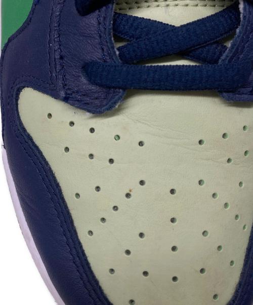 NIKE（ナイキ）NIKE (ナイキ) WMNS DUNK HIGH LX グリーン×ネイビー サイズ:28cmの古着・服飾アイテム