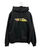 LFYT×Sauras Beingエルエフワイティー×ソーラス ビーイング）の古着「LOGO HOODIE」｜ブラック