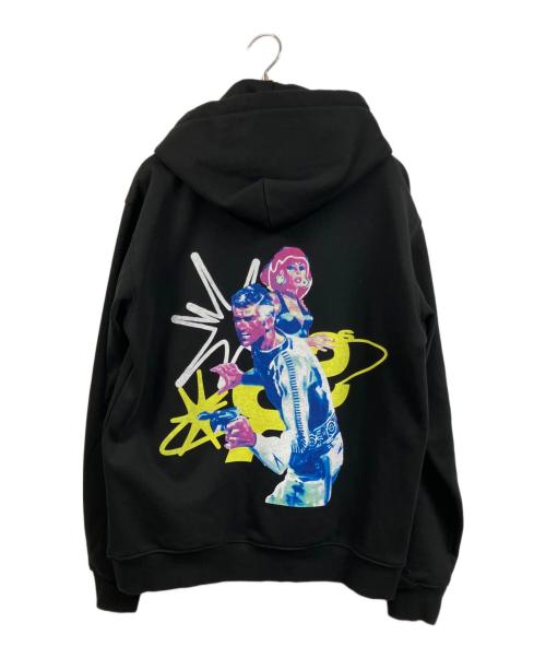 LFYT（エルエフワイティー）LFYT (エルエフワイティー) SauRas Being (ソーラス ビーイング) LOGO HOODIE ブラック サイズ:Ⅿの古着・服飾アイテム