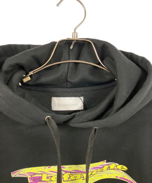 LFYT（エルエフワイティー）LFYT (エルエフワイティー) SauRas Being (ソーラス ビーイング) LOGO HOODIE ブラック サイズ:Ⅿの古着・服飾アイテム