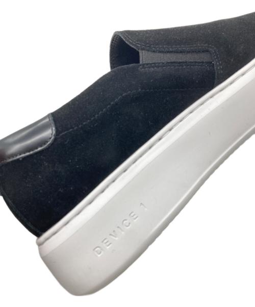 AOURE（アウール）AOURE (アウール) DEVICE1 SLIPON SNEAKER ブラック サイズ:25.5㎝の古着・服飾アイテム