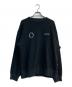 OPTSTUFF（オプトスタフ）の古着「CREWNECK SWEAT SHIRT」｜ブラック