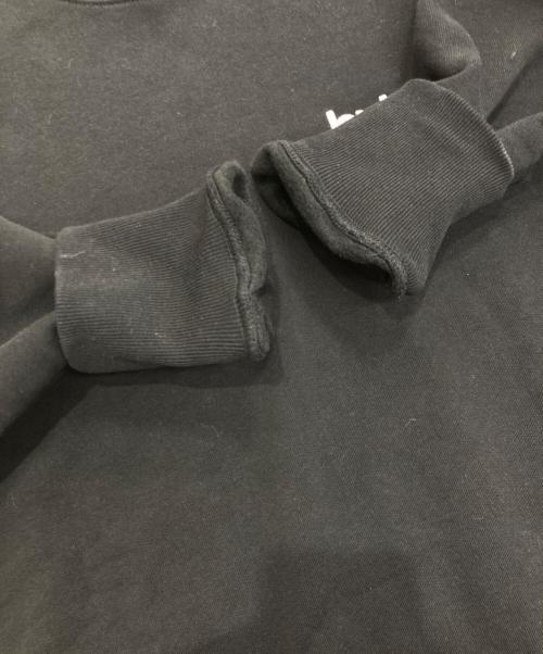 Huber Store（ヒューバーストア）Huber Store (ヒューバーストア) Small Printer Logo Crewneck Sweatshirt ブラック サイズ:Ｍの古着・服飾アイテム