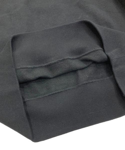 Huber Store（ヒューバーストア）Huber Store (ヒューバーストア) Small Printer Logo Crewneck Sweatshirt ブラック サイズ:Ｍの古着・服飾アイテム