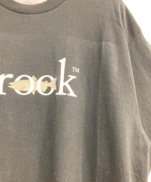 BROOK（ブルック）Brook (ブルック) Brook Logo&Fish S/S TEE ブラック サイズ:XLの古着・服飾アイテム