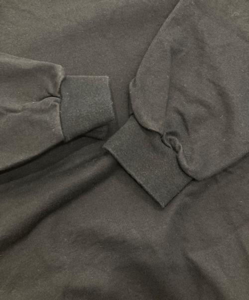 everyone（エブリワン）everyone (エブリワン) light weight cotton crew neck ブラック サイズ:Lの古着・服飾アイテム