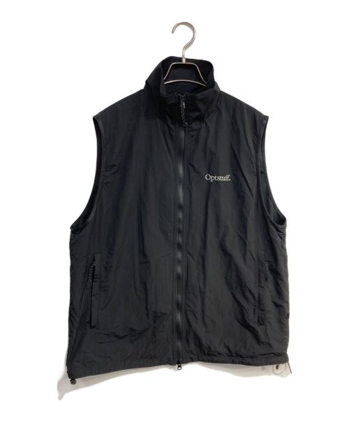 OPTSTUFF（オプトスタフ）OPTSTUFF (オプトスタフ) CREATOR'S VEST ブラック サイズ:Mの古着・服飾アイテム