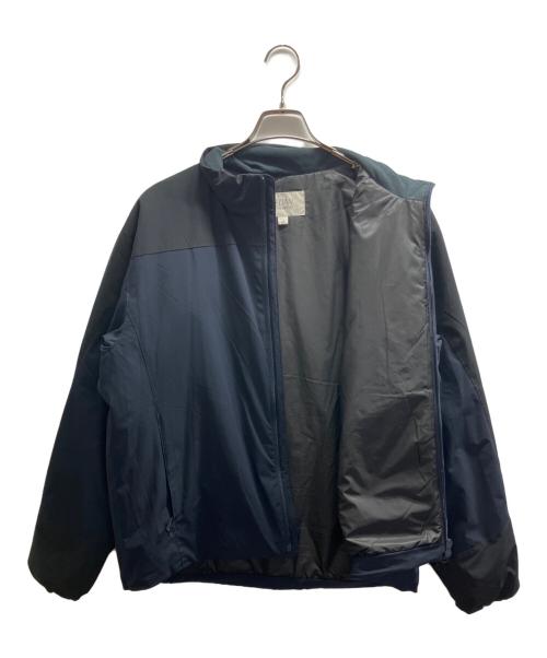 SEDAN ALL-PURPOSE（セダンオールパーパス）SEDAN ALL-PURPOSE (セダンオールパーパス) PRIMALOFT Insulation Jacket ネイビー×ブラック サイズ:Mの古着・服飾アイテム