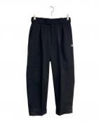 CAHLUMNカウラム）の古着「Polyester 1 Tuck Slacks Pant」｜ブラック