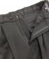 中古・古着 CAHLUMN (カウラム) Polyester 1 Tuck Slacks Pant ブラック サイズ:Ｍ：7000円