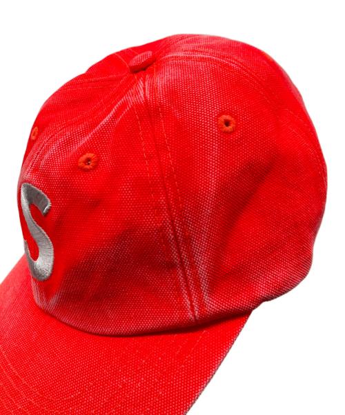 SUPREME（シュプリーム）Supreme (シュプリーム) Pigment Print S Logo 6-Panel レッドの古着・服飾アイテム