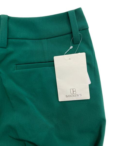 VERMEIL par iena（ヴェルメイユ パー イエナ）VERMEIL par iena (ヴェルメイユ パー イエナ) センタープレススリムパンツ　FANTASTICDAYS グリーン サイズ:38 未使用品の古着・服飾アイテム