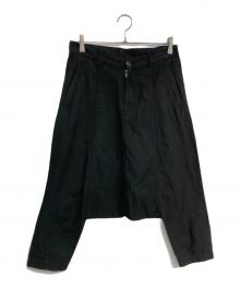 BLACK COMME des GARCONS（ブラックコムデギャルソン）の古着「サルエルパンツ」｜ブラック