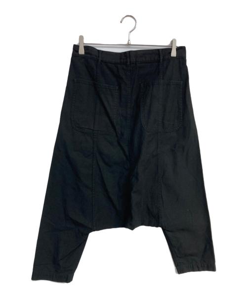 BLACK COMME des GARCONS（ブラックコムデギャルソン）BLACK COMME des GARCONS (ブラックコムデギャルソン) サルエルパンツ ブラック サイズ:Sの古着・服飾アイテム