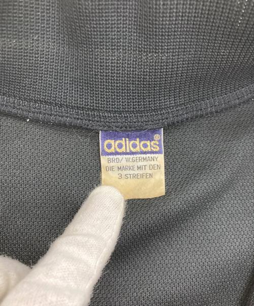 adidas（アディダス）adidas (アディダス) トラックジャケット ブルー×ブラック サイズ:3の古着・服飾アイテム