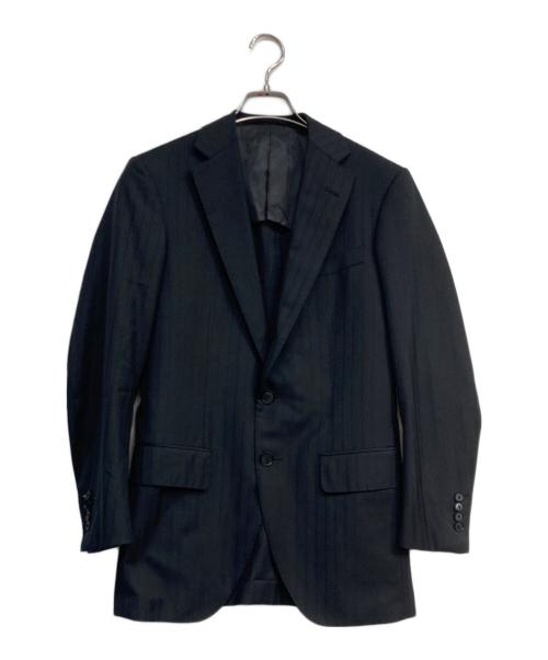 TOMORROW LAND PILGRIM（トゥモローランド ピルグリム）TOMORROW LAND PILGRIM (トゥモローランド ピルグリム) Ermenegildo Zegna (エルメネジルド・ゼニア) セットアップスーツ ブラック サイズ:42の古着・服飾アイテム