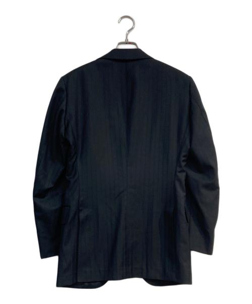 TOMORROW LAND PILGRIM（トゥモローランド ピルグリム）TOMORROW LAND PILGRIM (トゥモローランド ピルグリム) Ermenegildo Zegna (エルメネジルド・ゼニア) セットアップスーツ ブラック サイズ:42の古着・服飾アイテム