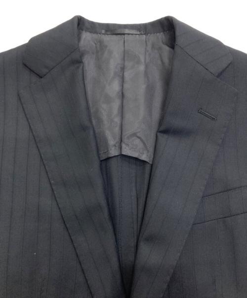 TOMORROW LAND PILGRIM（トゥモローランド ピルグリム）TOMORROW LAND PILGRIM (トゥモローランド ピルグリム) Ermenegildo Zegna (エルメネジルド・ゼニア) セットアップスーツ ブラック サイズ:42の古着・服飾アイテム