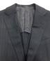 中古・古着 TOMORROW LAND PILGRIM (トゥモローランド ピルグリム) Ermenegildo Zegna (エルメネジルド・ゼニア) セットアップスーツ ブラック サイズ:42：10000円