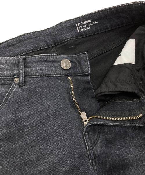 PT TORINO（ピーティートリノ）PT TORINO (ピーティートリノ) SWING SUPER SLIM FIT ブラック サイズ:28の古着・服飾アイテム