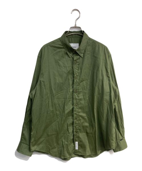 WTAPS（ダブルタップス）WTAPS (ダブルタップス) BD04/LS/CTPL.RIPSTOP.COOLMAX カーキ サイズ:02の古着・服飾アイテム