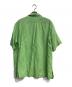 POLO RALPH LAUREN (ポロ・ラルフローレン) シルクリネンブレンドオープンカラーシャツ グリーン サイズ:L：15000円