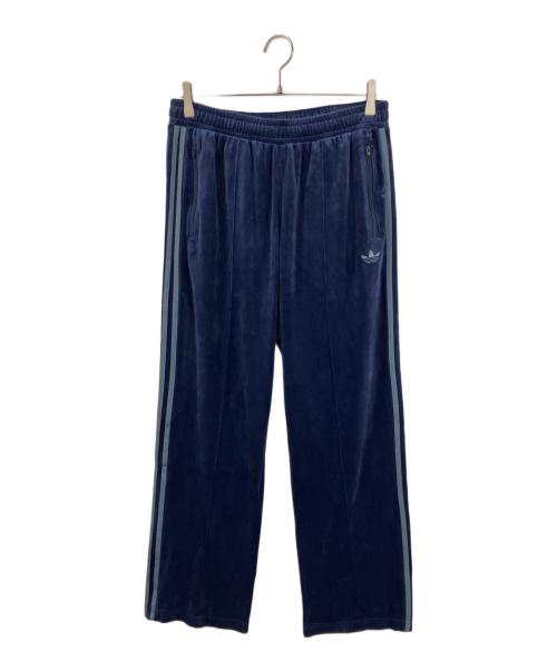 adidas Originals（アディダスオリジナル）adidas originals (アディダスオリジナル) ベロア トラックパンツ ネイビー サイズ:XLの古着・服飾アイテム