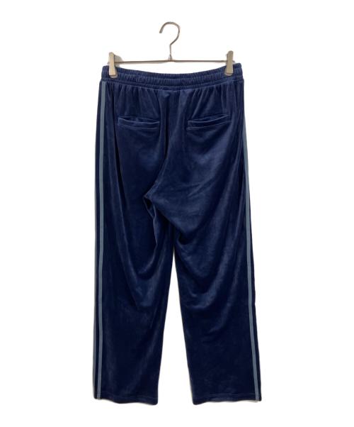 adidas Originals（アディダスオリジナル）adidas originals (アディダスオリジナル) ベロア トラックパンツ ネイビー サイズ:XLの古着・服飾アイテム