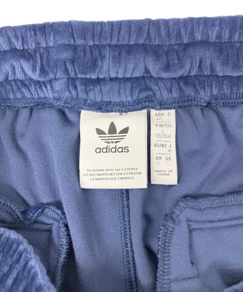 adidas Originals（アディダスオリジナル）adidas originals (アディダスオリジナル) ベロア トラックパンツ ネイビー サイズ:XLの古着・服飾アイテム