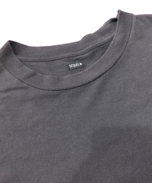 SEQUEL（シークエル）SEQUEL (シークエル) プリントTシャツ グレー サイズ:XLの古着・服飾アイテム